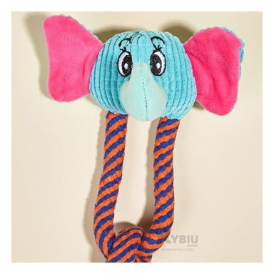 PELUCHE FELPA PERROS Y GATOS MA31260 RYBIU EN MODELO ELEFANTE +PAPEL DE REGALO