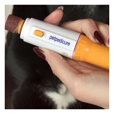 LIMADOR PERRO Y GATO RYBIU MA31170 PORTATIL LIGERO Y FACIL DE TRANSPORTAR NARANJA