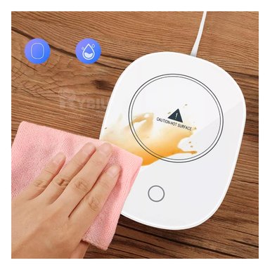 CALENTADOR ERGONOMICO RYBIU CO30463 EN COLOR BLANCO+ REGALO AGENDITA