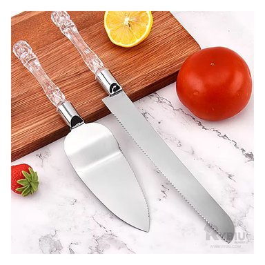 SET ACCESORIOS COCINA RYBIU CO30466 METAL CORTAR PASTEL ACRILICO + REGALO AGENDITA