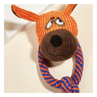 PELUCHE FELPA PERROS Y GATOS MA312612 RYBIU RESISTENTE PARA MORDISCOS EN VERDE +STICKERS