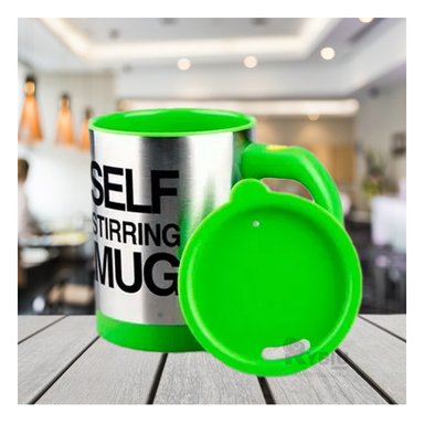 TAZA RYBIU MEZCLADORA DE 400 ML+ PAPEL DE REGALO CO30476 VERDE