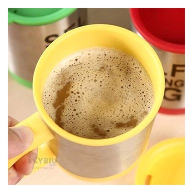 TAZA RYBIU PARA JUNTAR CON RECARGAS EN +REGALO STICKERS CO30471 AMARILLO