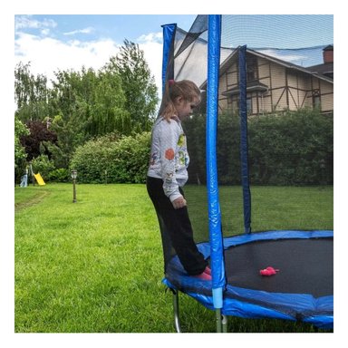 CAMA ELASTICA RYBIU VE28961 PARA FIESTAS INFANTILES AZUL