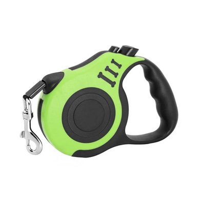 SOGA PERROS MA31385 RYBIU 5 M CON AGARRE COMODO EN VERDE