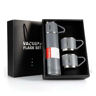 TERMO RYBIU CO30478 ACERO INOXIDABLE PORTATIL INOXIDABLE PLOMO + REGALO AGENDITA
