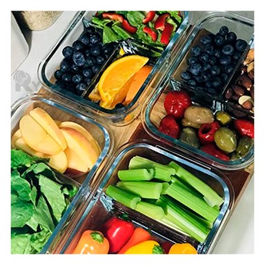 TAPER RYBIU CO30469 VIDRIO VERDE RESISTENTE DE 3 SECCIONES +REGALO AGENDITA