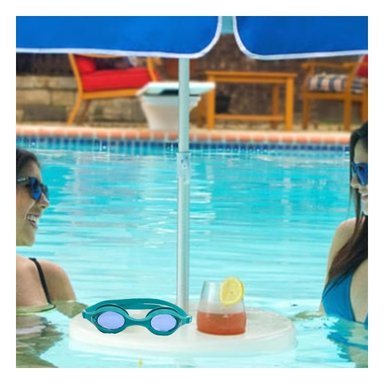 LENTES NATACIÓN RYBIU MG-1600 PROTECTORES CELESTE + REGALO STICKERS - 5