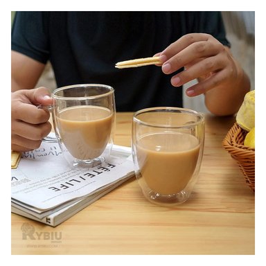 TAZA RYBIU EFICAZ MULTIFUNCIONAL 290ML EN TRANSPARENTE 592