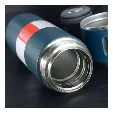 TERMO RYBIU CO30483 ACERO INOXIDABLE PORTATIL INOXIDABLE AZUL + REGALO AGENDITA