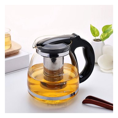 TETERA RYBIU CO30490 NEGRO 2L CON DISEÑO ELEGANTE + REGALO AGENDITA