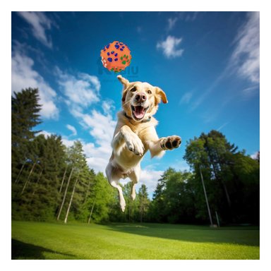 PELOTA PERROS MA31247 RYBIU INTERACTIVA Y RECHINABLE PET EN NARANJA +AGENDITA