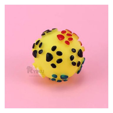 PELOTA PERRO MA31244 TALLA M AMARILLO +AGENDITA RYBIU