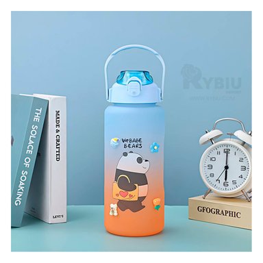 TOMATODO RYBIU CO30494 2L RESISTENTE AVENTURA MULTICOLOR + REGALO STICKERS