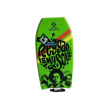 TABLA NATACIÓN RYBIU BODY BOARD NIÑOS MATIZ VERDE LIMON + PAPEL REGALO