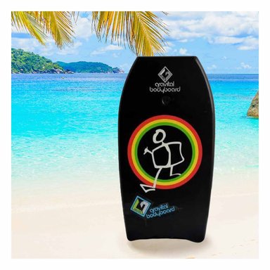 TABLA NATACIÓN RYBIU BODY BOARD MODERNO 37' USO ACUÁTICO NEGRO