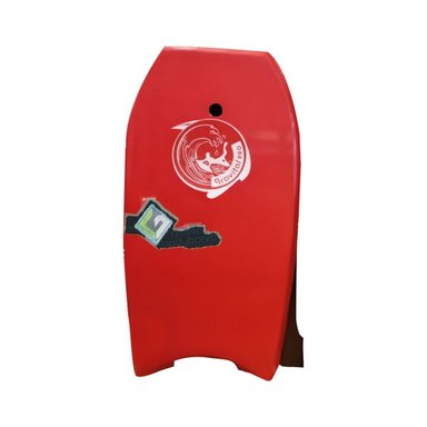 TABLA NATACIÓN RYBIU ANTIDESLIZANTE 41 ROJO + PAPEL REGALO