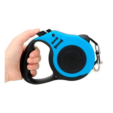 SOGA PERROS MA31381 RYBIU RETRACTIL COMODO 3M EN COLOR AZUL