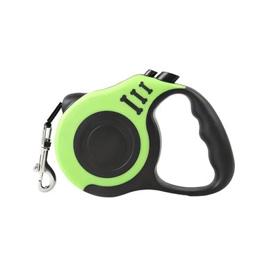 SOGA PERROS MA31384 RYBIU RETRACTIL 3M PARA PASEAR MASCOTAS EN VERDE