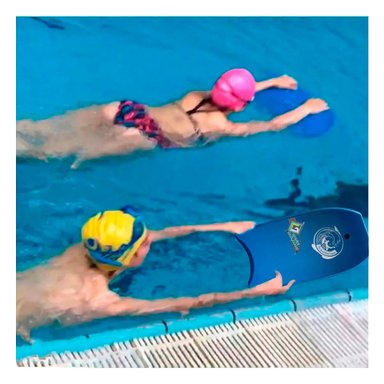 TABLA NATACIÓN RYBIU COMPACTA APRENDER 41 AZUL