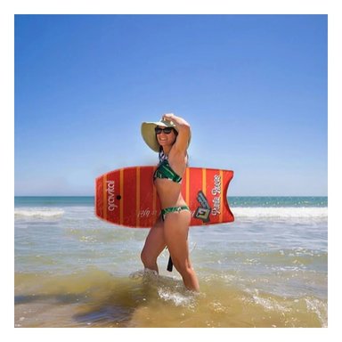 TABLA NATACIÓN RYBIU COMPACTA APRENDER 42 ANARANJADO