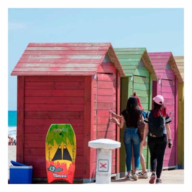 TABLA NATACIÓN RYBIU COMPACTA APRENDER 42 MULTICOLOR