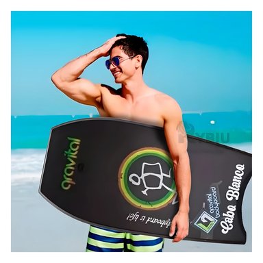 TABLA NATACIÓN RYBIU MODERNA ANTIDESLIZANTE 42 NEGRO + REGALO AGENDITA