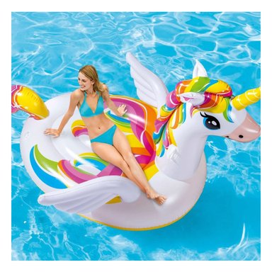 ACCESORIO FLOTANTE DE GRAN CAPACIDAD CON ESTILO UNICORNIO Y+PAPEL REGALO - 5