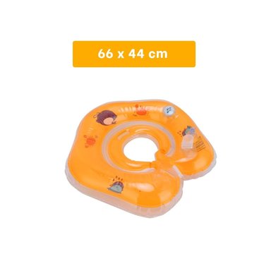 ARO DE CUELLO ANARANJADO PARA BEBE DE 66 X 44 CM PARA ACTIVIDADES EN AGUA - 4
