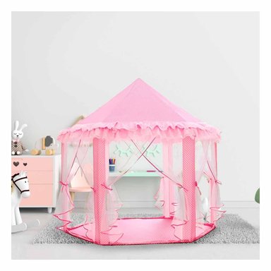 PABELLON COMPACTO DE NIÑA DE CAMPO DE TUL MG-H812 ROSADO PARA ACTIVIDADES Y+REGALO STICKER - 2