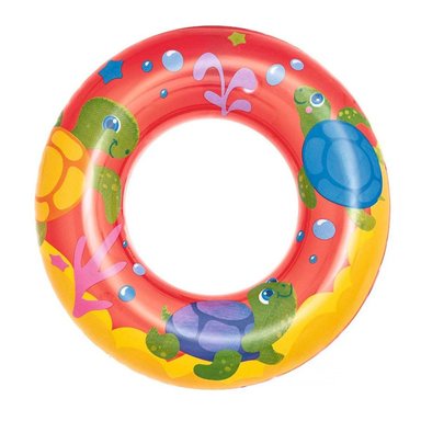 FLOTADOR RYBIU COMODA PARA PLAYAS ROJO MOD.36113 + PAPEL DE REGALO