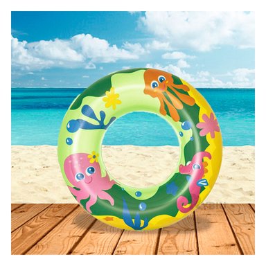 FLOTADOR RYBIU DE CALIDAD VERDE MOD.36113 + REGALO AGENDITA