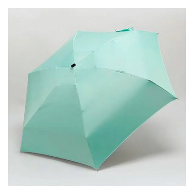 SOMBRILLA RYBIU VE30205 VERDE AGUA PLEGABLE PORTATIL PARA CARTERA EN