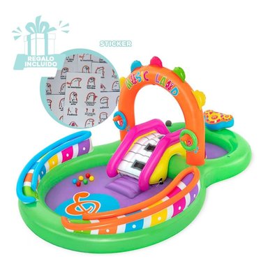 ZONA INFANTIL BESTWAY 53117 295X137X190 CM PARQUE ACUATICO INFANTIL Y+REGALO STICKER