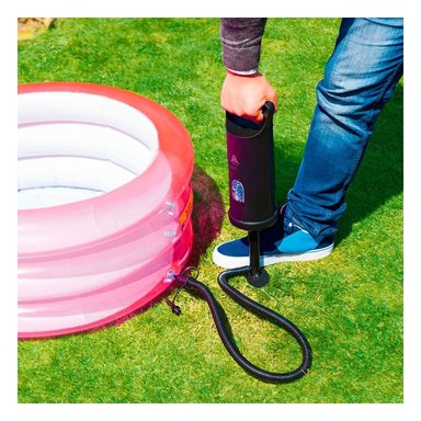 INFLADOR RYBIU 62002 MANUAL 3 VALVULAS CON MANGO ERGONOMICO NEGRO