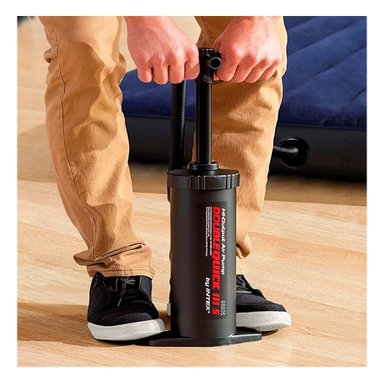 INFLADOR RYBIU VE31872 MANUAL CON MANGERA 15 PULGADAS NEGRO