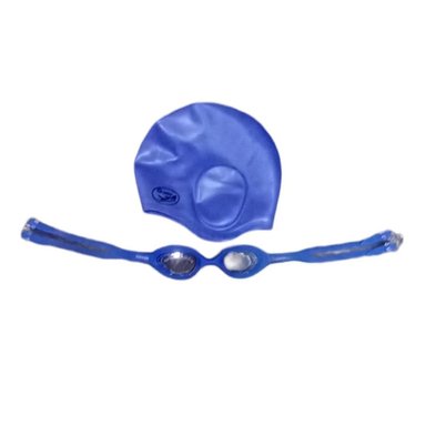 LENTES RYBIU MG-590 AZUL ENTRENAMIENTO ACUATICO + PAPEL REGALO