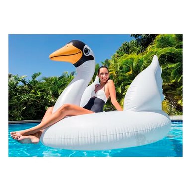 FLOTADOR RYBIU 57557NP BLANCO CISNE + AGENDITA