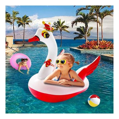 FLOTADOR RYBIU MG-1080 MULTICOLOR CISNE NIÑOS