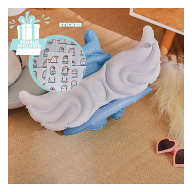 FLOTADOR RYBIU YYQ-E1001 AZUL + STICKERS