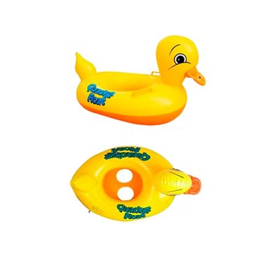 FLOTADOR INFLABLE PATO 31 X 24 CM PARA JUEGOS EN AGUA Y+PAPEL REGALO - 1