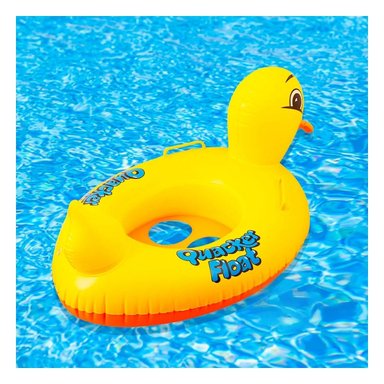 FLOTADOR INFLABLE PATO 31 X 24 CM PARA JUEGOS EN AGUA Y+PAPEL REGALO - 2