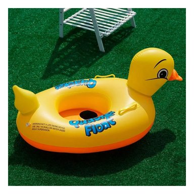 FLOTADOR INFLABLE PATO 31 X 24 CM PARA JUEGOS EN AGUA Y+PAPEL REGALO - 5