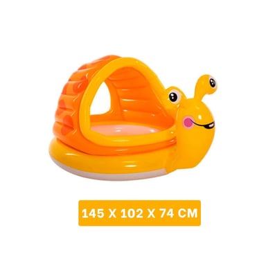 PILETA CARACOL 145 X 102 X 74 CM AMPLIA PARA DIVERSION EN DIAS CALUROSOS - 4