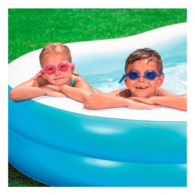 PILETA DOMESTICA INFLABLE PARA HOGAR Y JARDIN CON SUPERFICIE COMODA Y+REGALO STICKER - 2