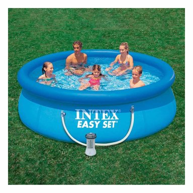 CONCEPTO INFLABLE CIRCULAR PARA HOGAR Y EXTERIOR CON BORDE COMODO Y+PAPEL REGALO - 5