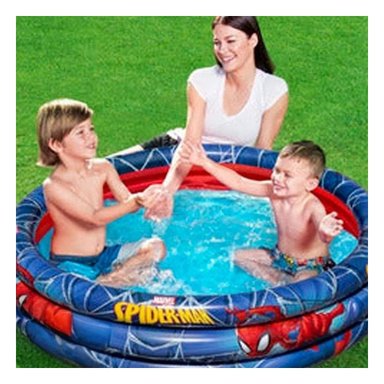 PISCINA DOMESTICA PARA HOGAR Y JARDIN CON USO PRACTICO EN DIAS CALUROSOS Y+PAPEL REGALO - 2