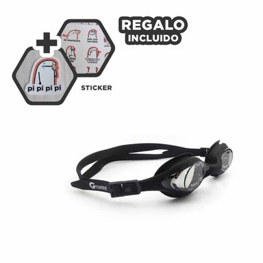 LENTES RYBIU MG-FD590 NEGRO AJUSTABLES NADO + REGALO STICKERS