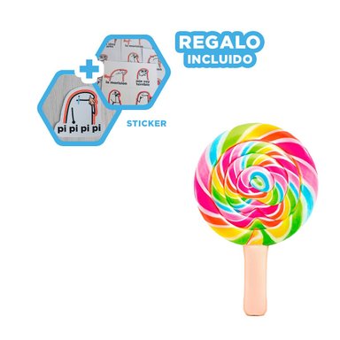 FLOTADOR RYBIU 58753EU MULTICOLOR UTIL PLAYA CARAMELO + REGALO STICKERS
