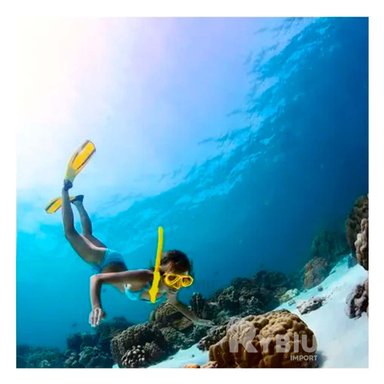 SET NATACIÓN RYBIU 55642 VELOCIDAD ACUATICA AMARILLO + REGALO AGENDITA